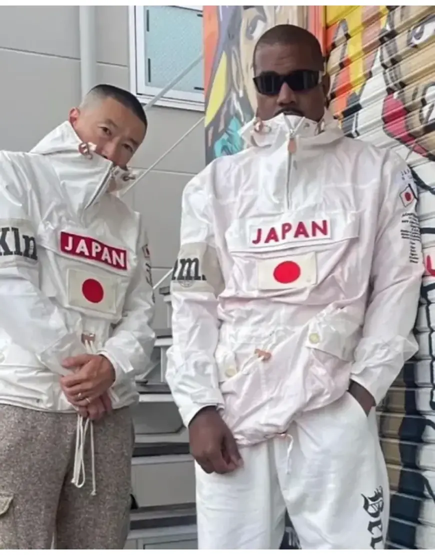 Japanorak White Hooded Jacket