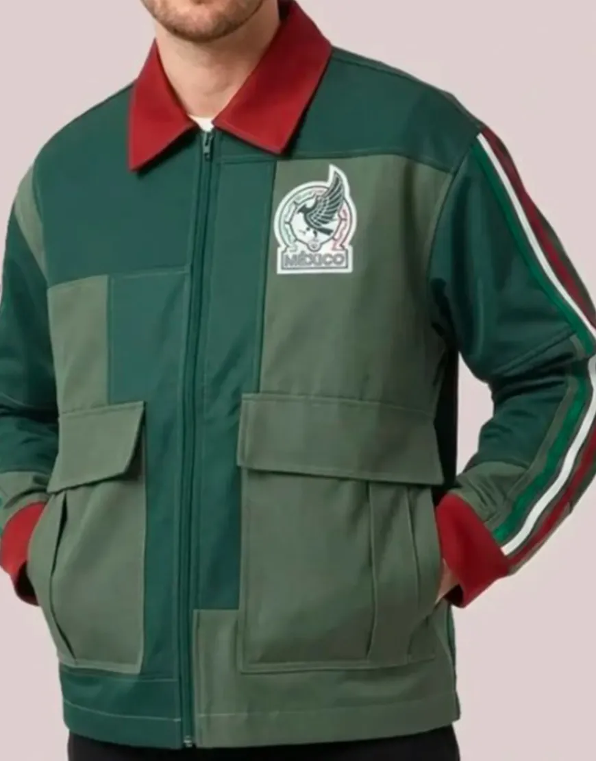 Mexico Worker Green Jacket