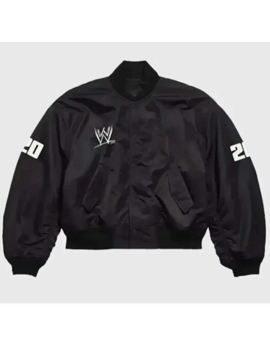 WWE Black Bomber Jacket