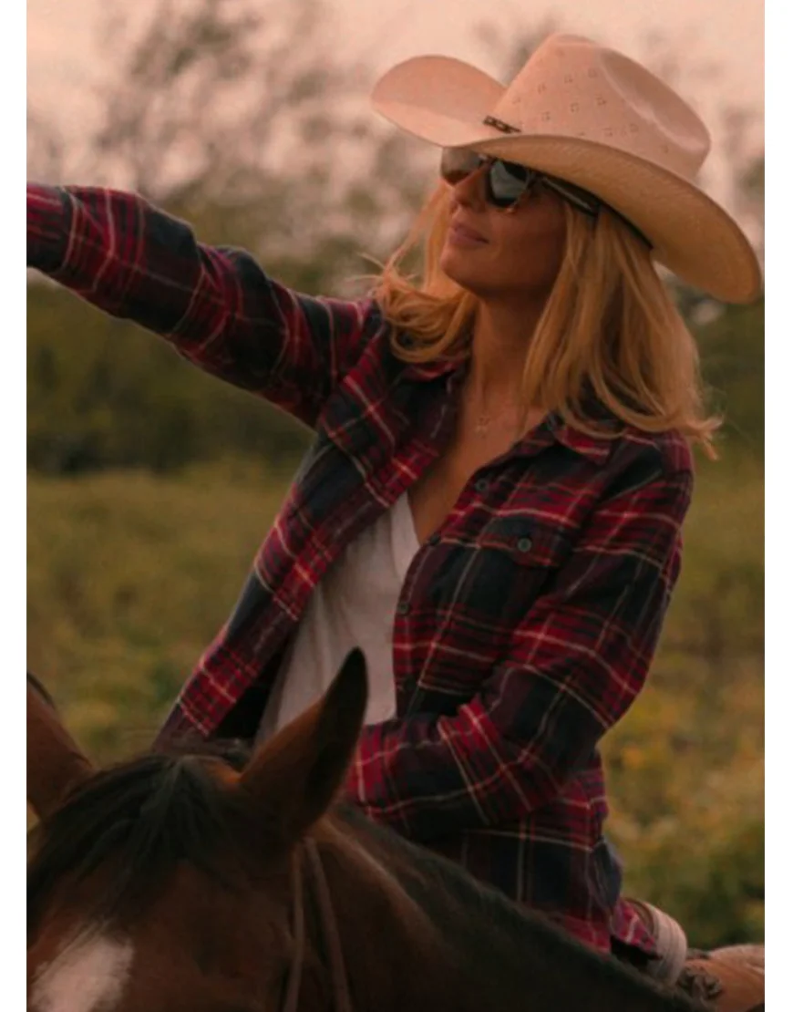 Dutton Ranch 2026 Beth Dutton Flannel Shirt