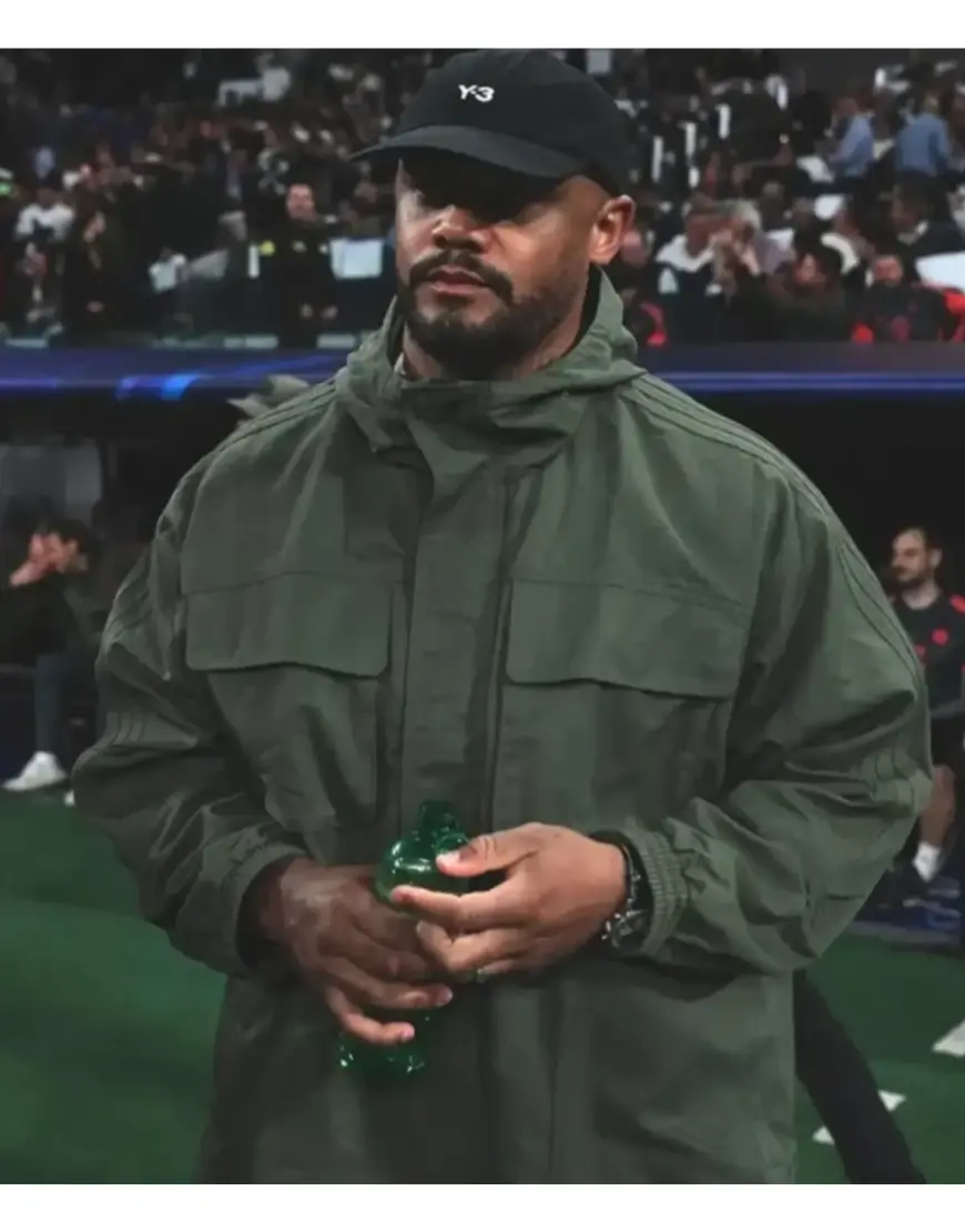 Vincent Kompany Olive Green Jacket