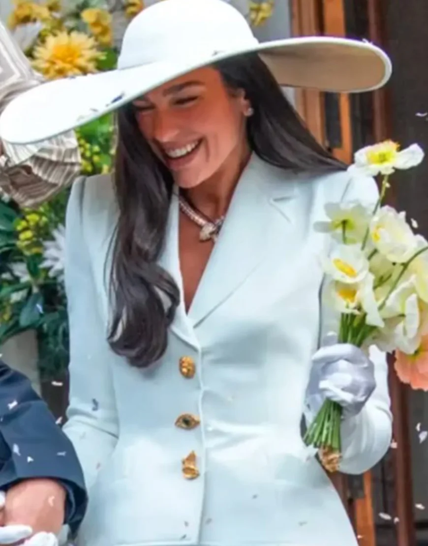 Dua Lipa Wedding Blazer